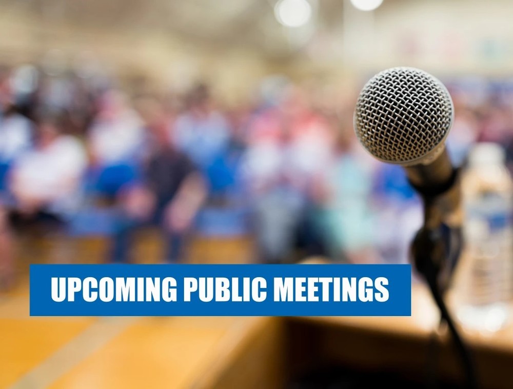 Upcoming Public Meeting Artwork