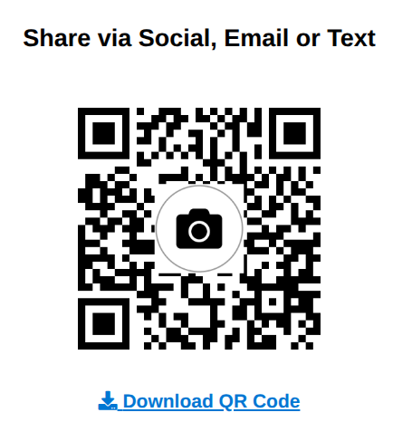 QR code for photos