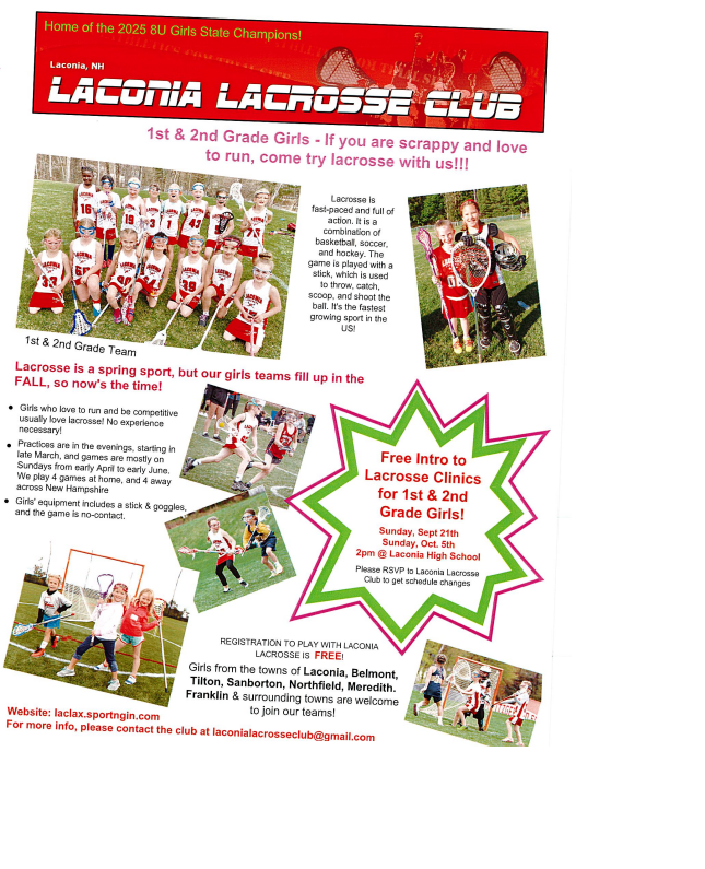 Lacrosse flyer