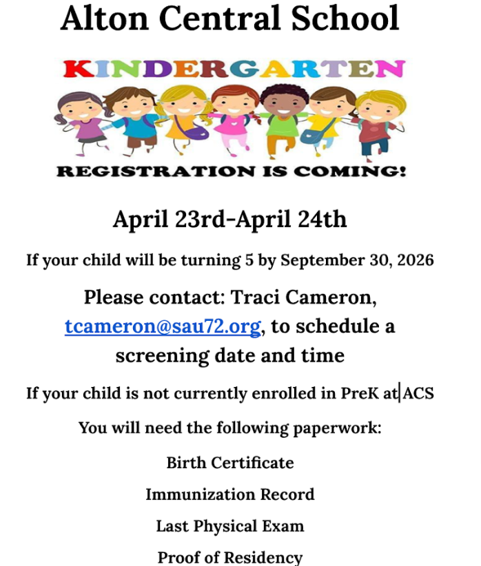 Kindergarten Registration
