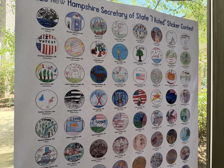 ACS “I Voted” Sticker Designs