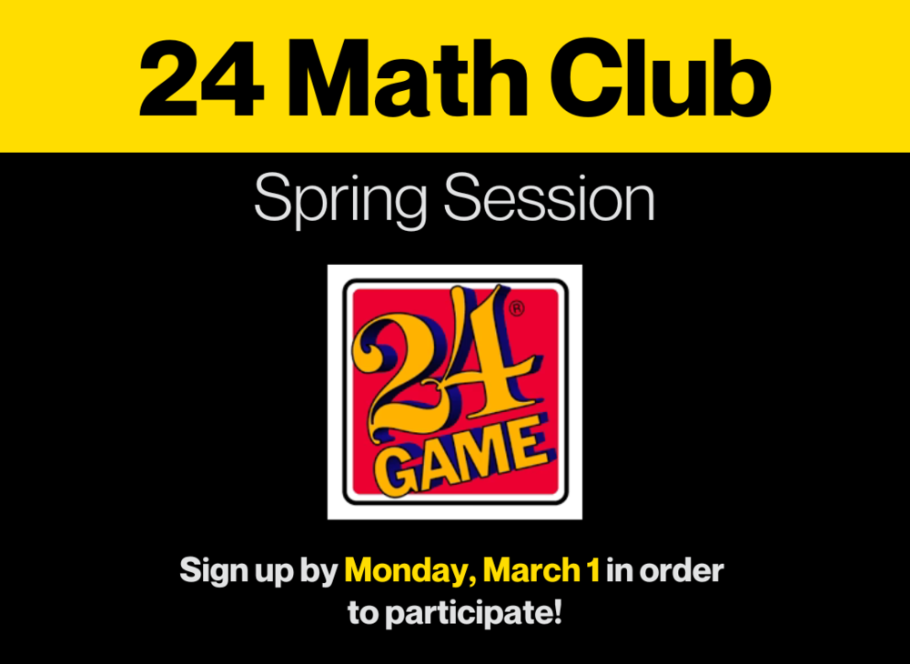 24 Math Club