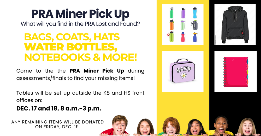 Lost & Found event December 17-18