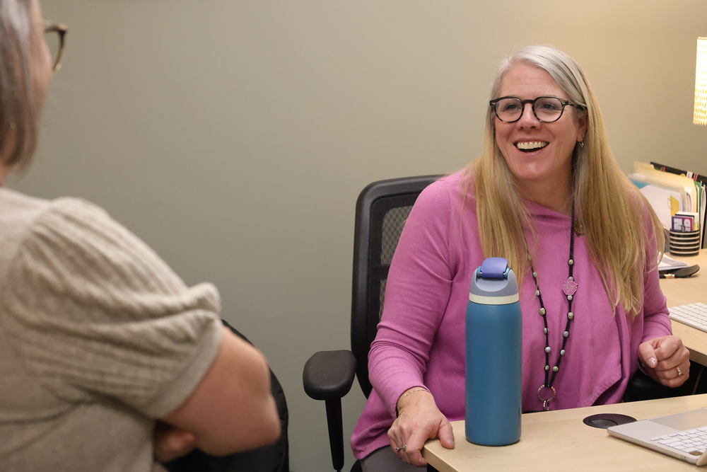 Sarah Shoemaker in office