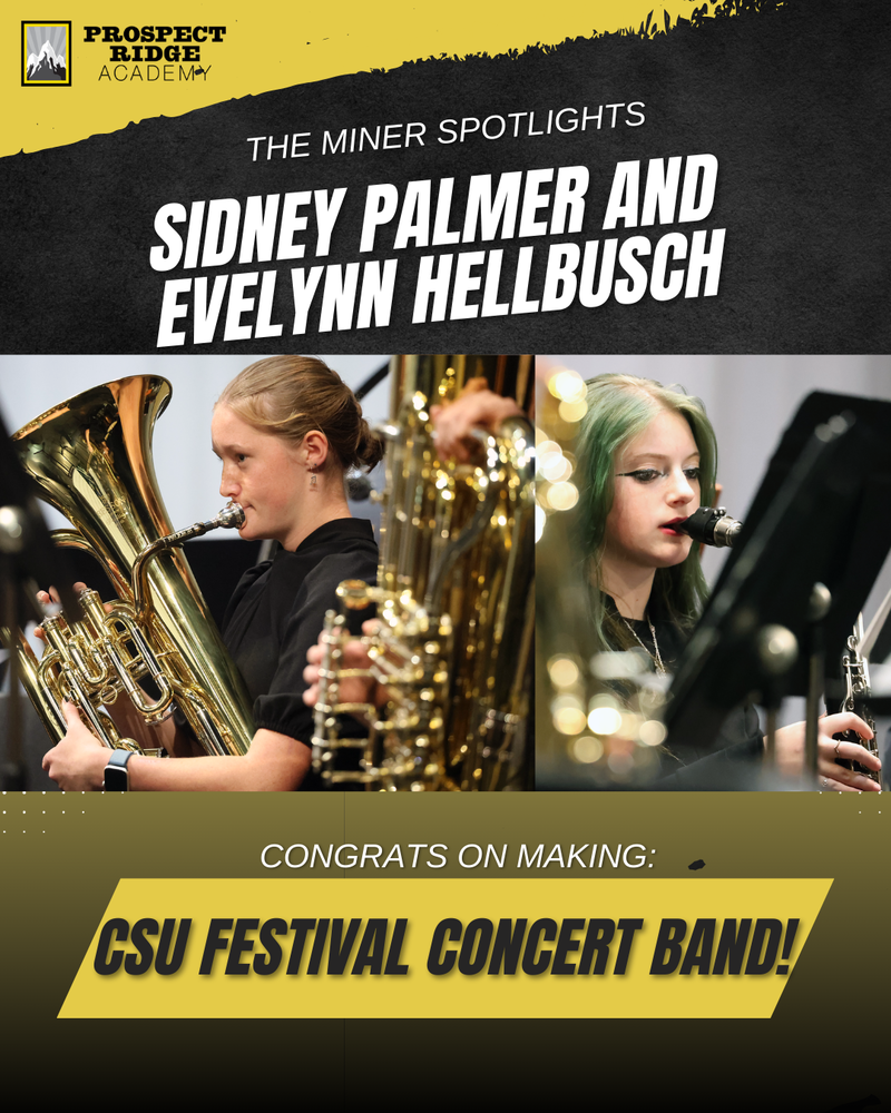 Sidney Palmer and Evelynn Hellbusch Honor Band