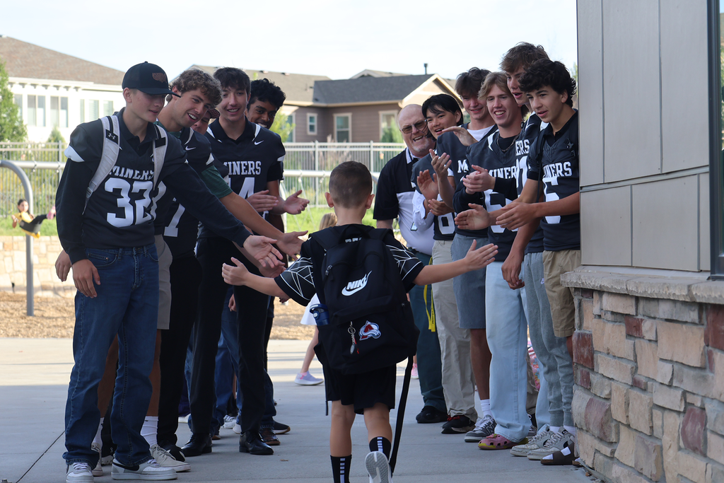 PRA Football welcomes K-5 students to school