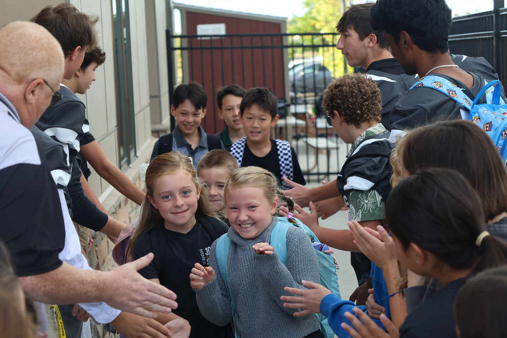 PRA Football welcomes K-5 students to school