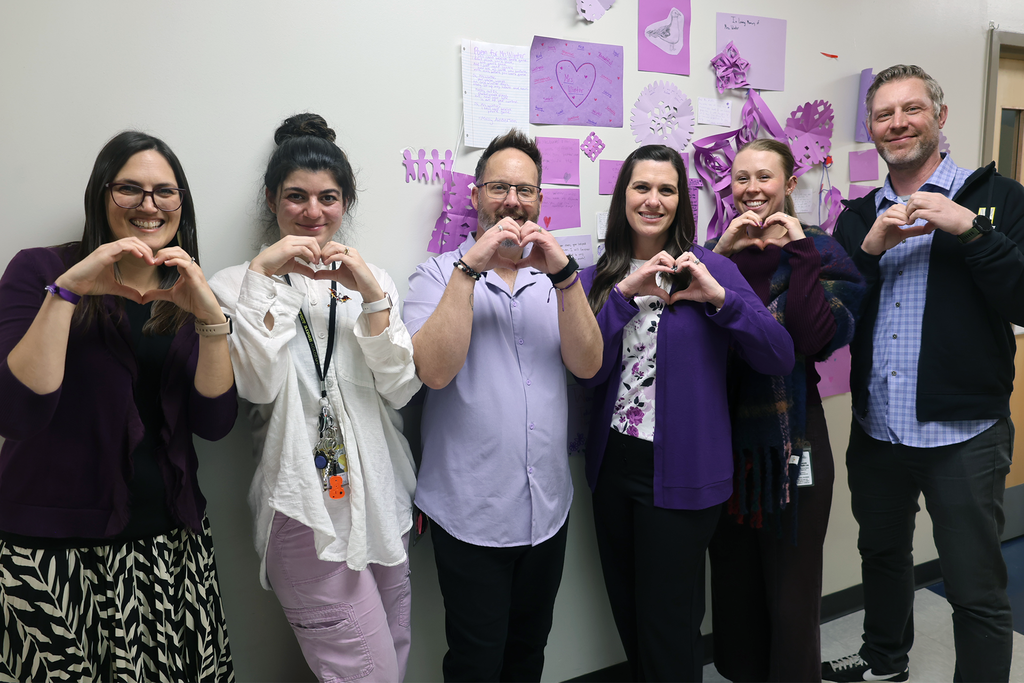 Purple for Mrs. Winter