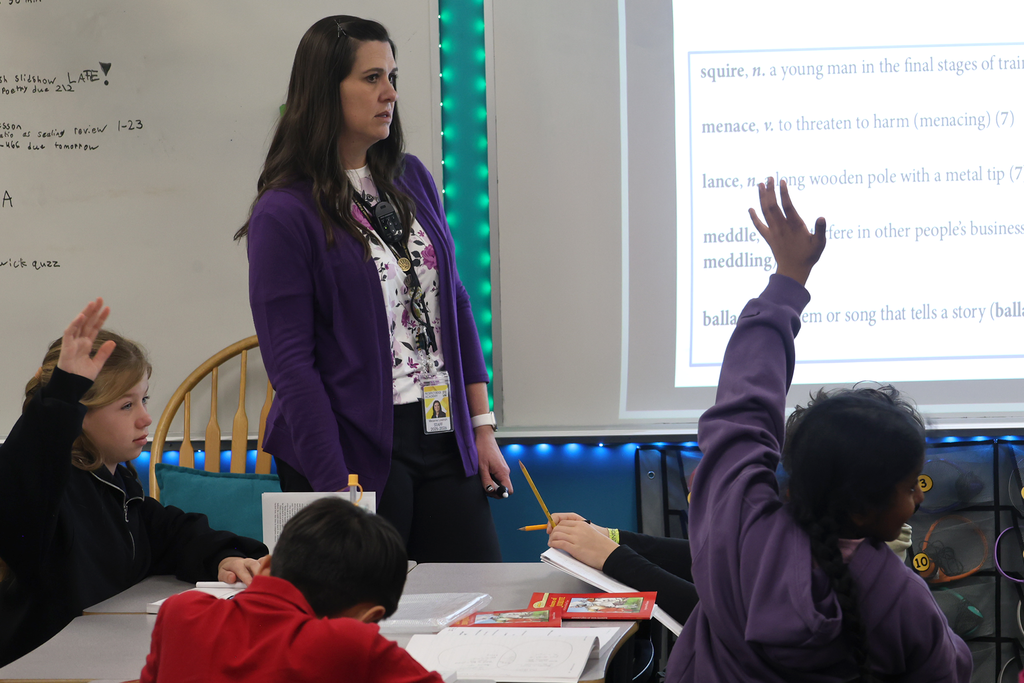 Purple for Mrs. Winter