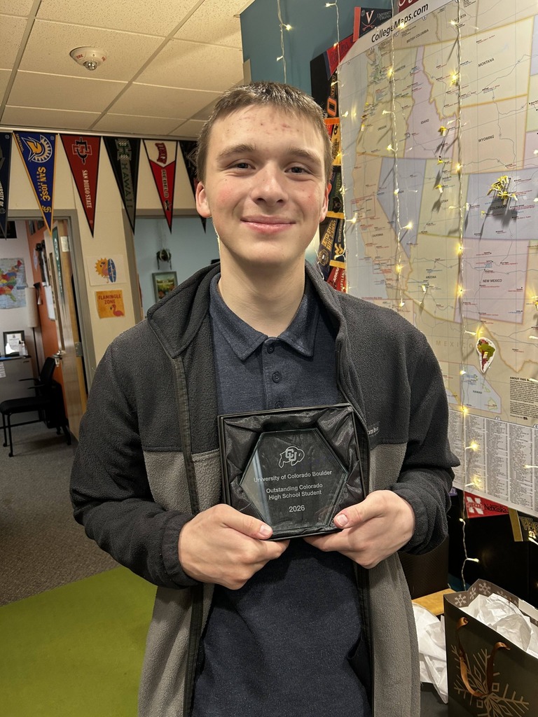 CU Boulder Outstanding Colorado HS Student Award 2026