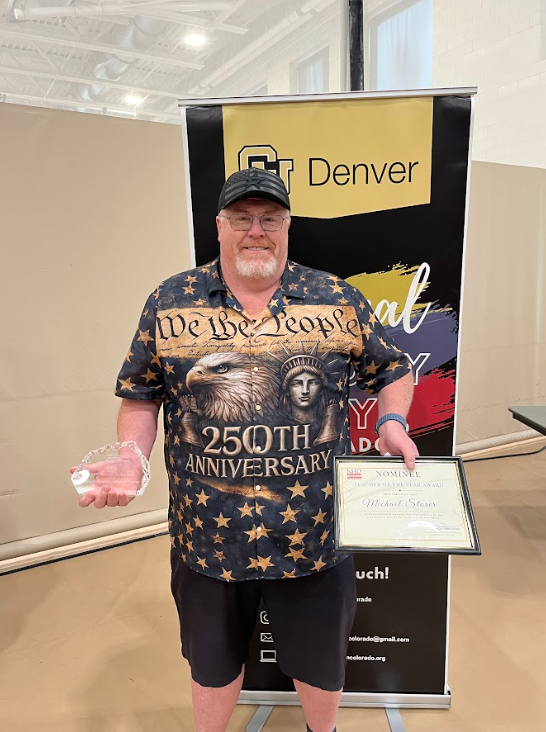 Michael Storer wins State NHD Teacher of the Year