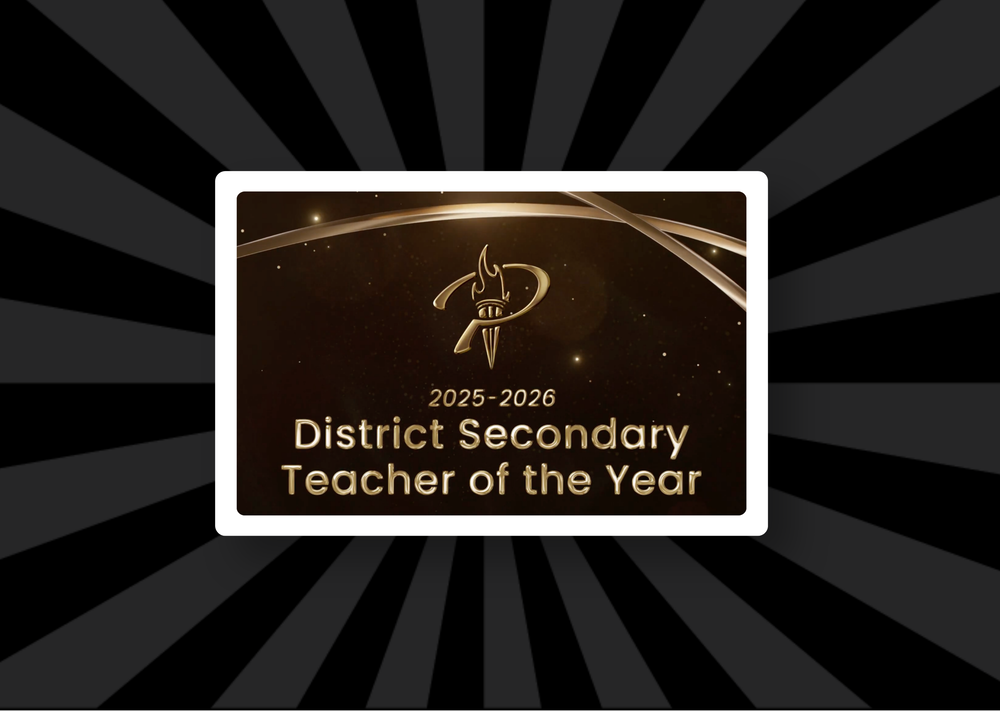 Secondary Teacher of the Year