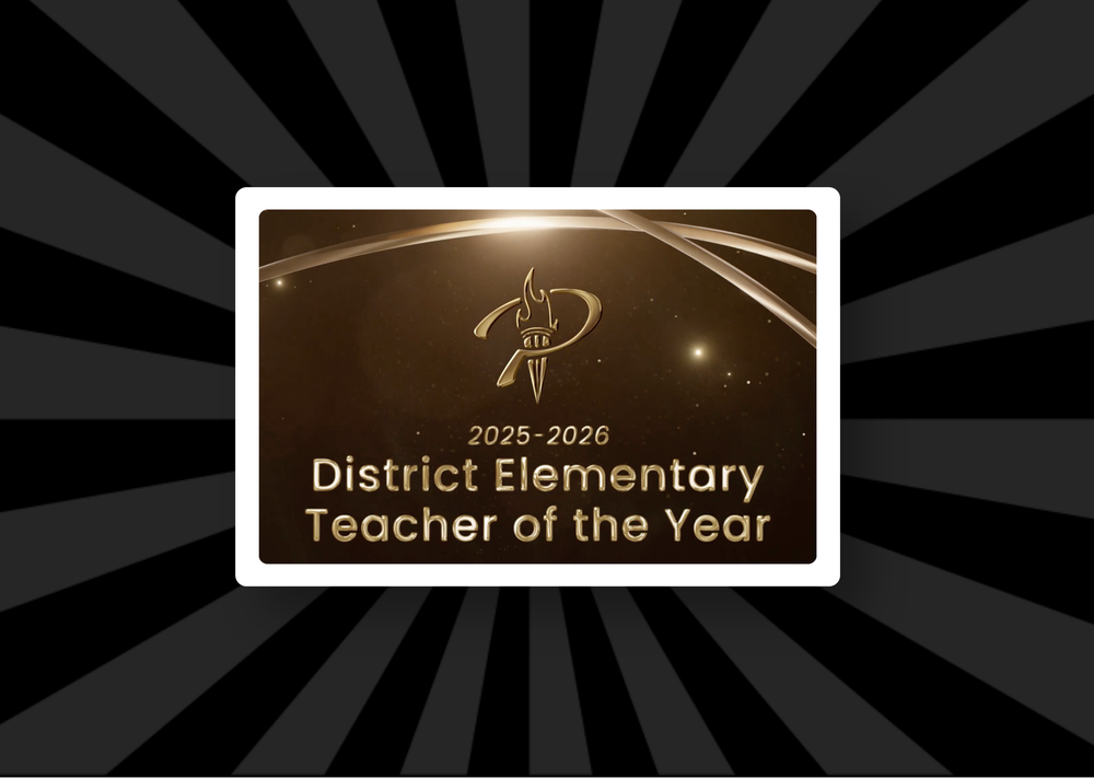 District Elementary Teacher of the Year