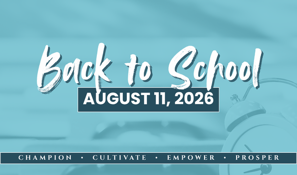 Back to School - First Day of School Information
