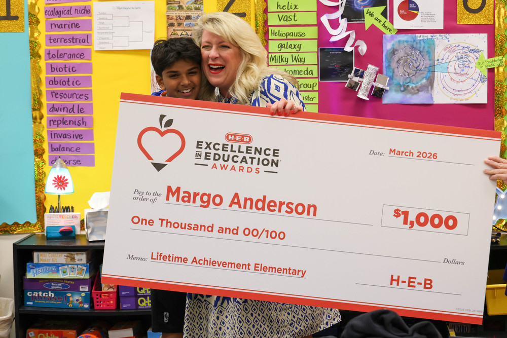 H-E-B Excellence in Education Award Finalist