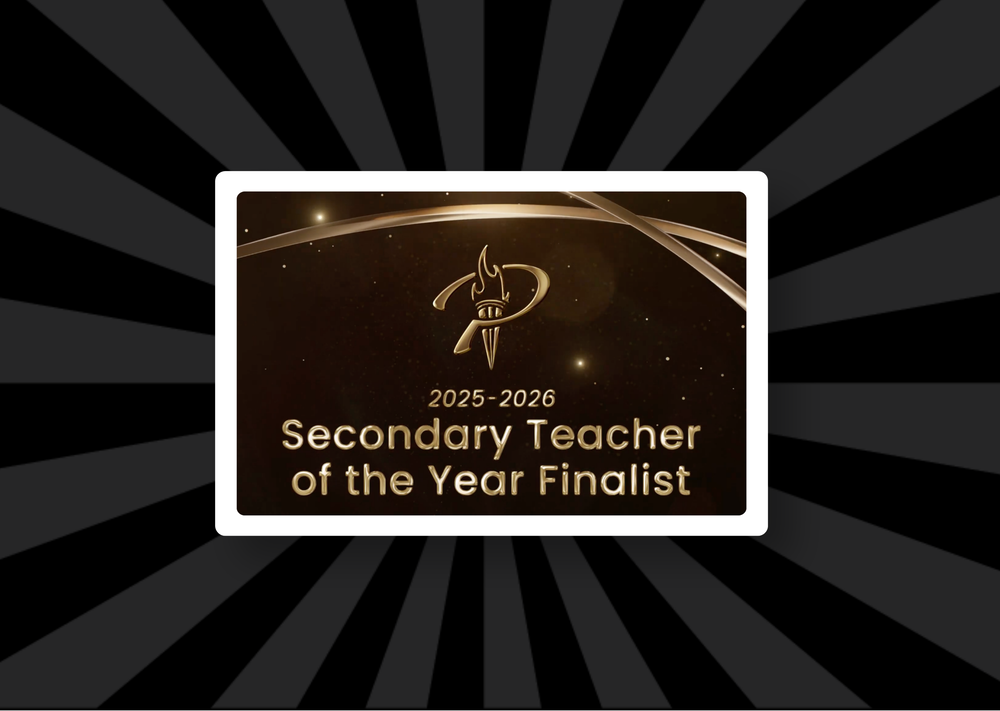 Secondary Teacher of the Year Finalist - John Hutti