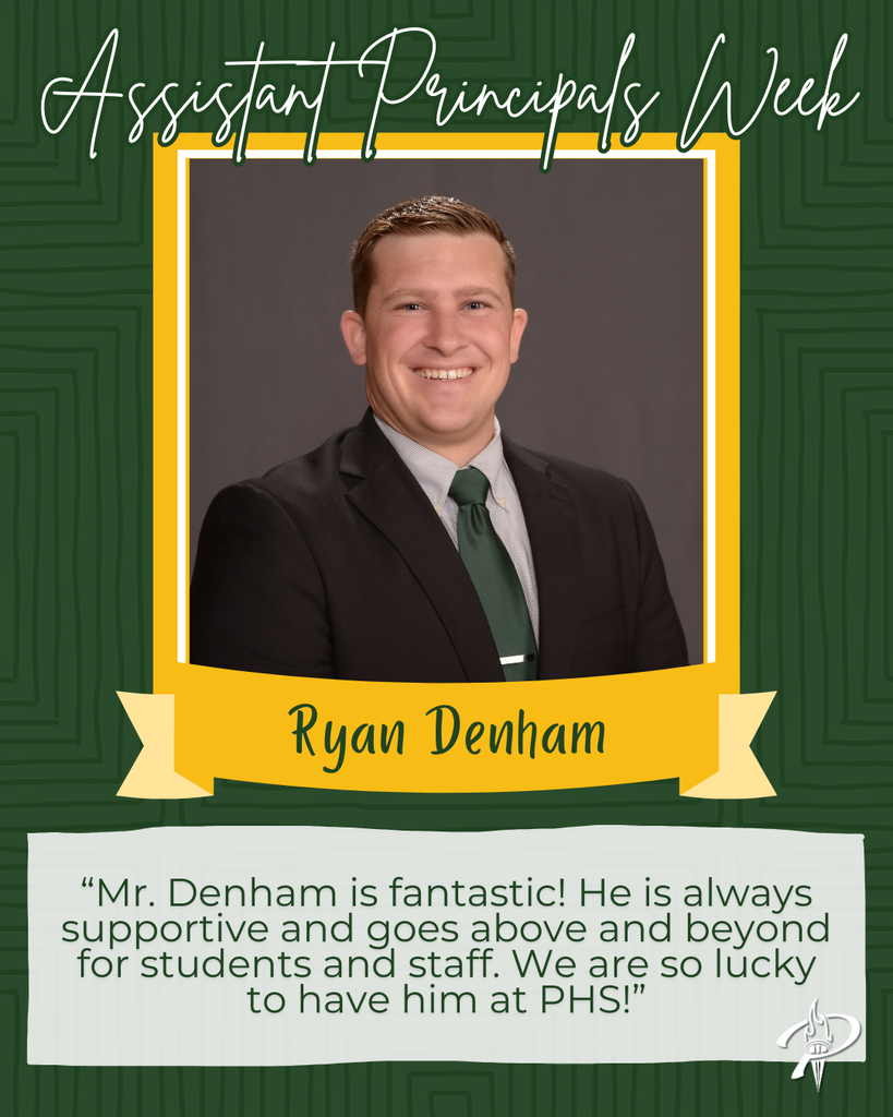 Graphic for Assistant Principal Appreciation Week featuring a quote.