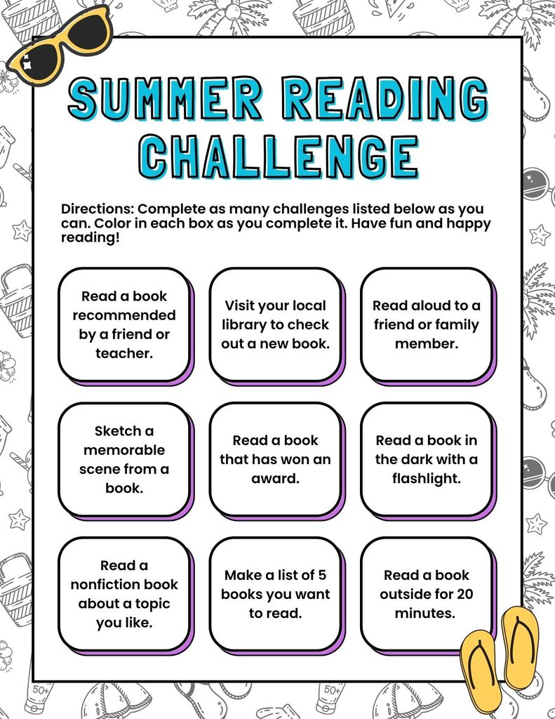 Summer reading challenge