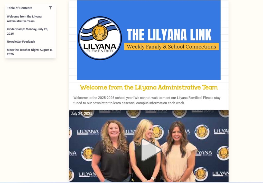 Newsletter