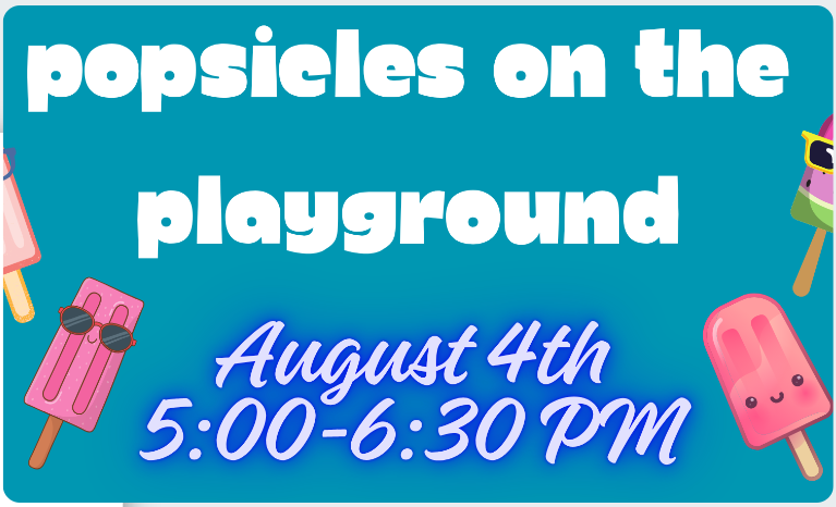 Popsicles on the playground
