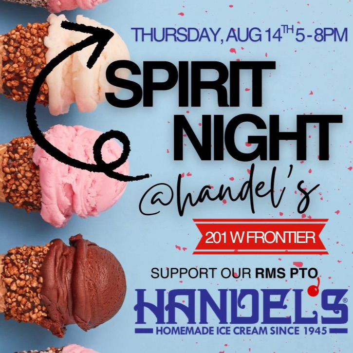 Reynolds spirit night at Handel’s