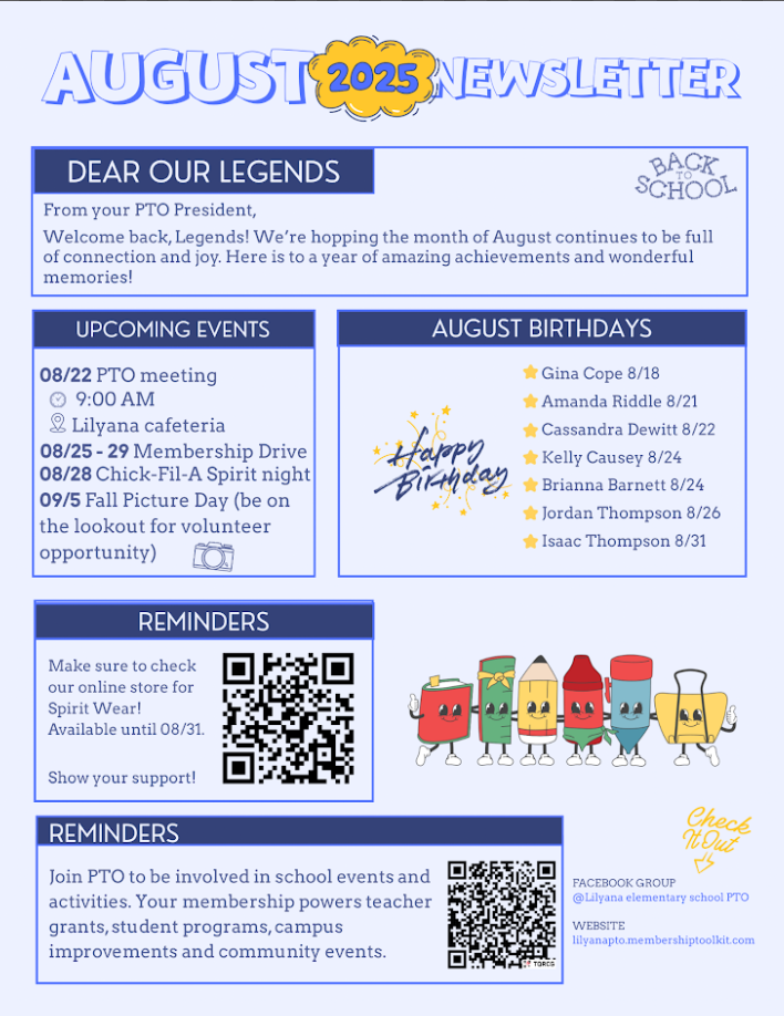 PTO  Newsletter