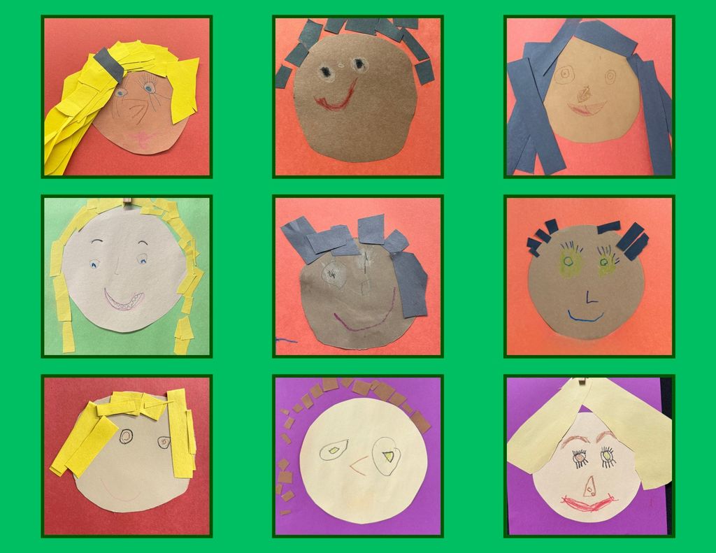 Kinder Self Portraits