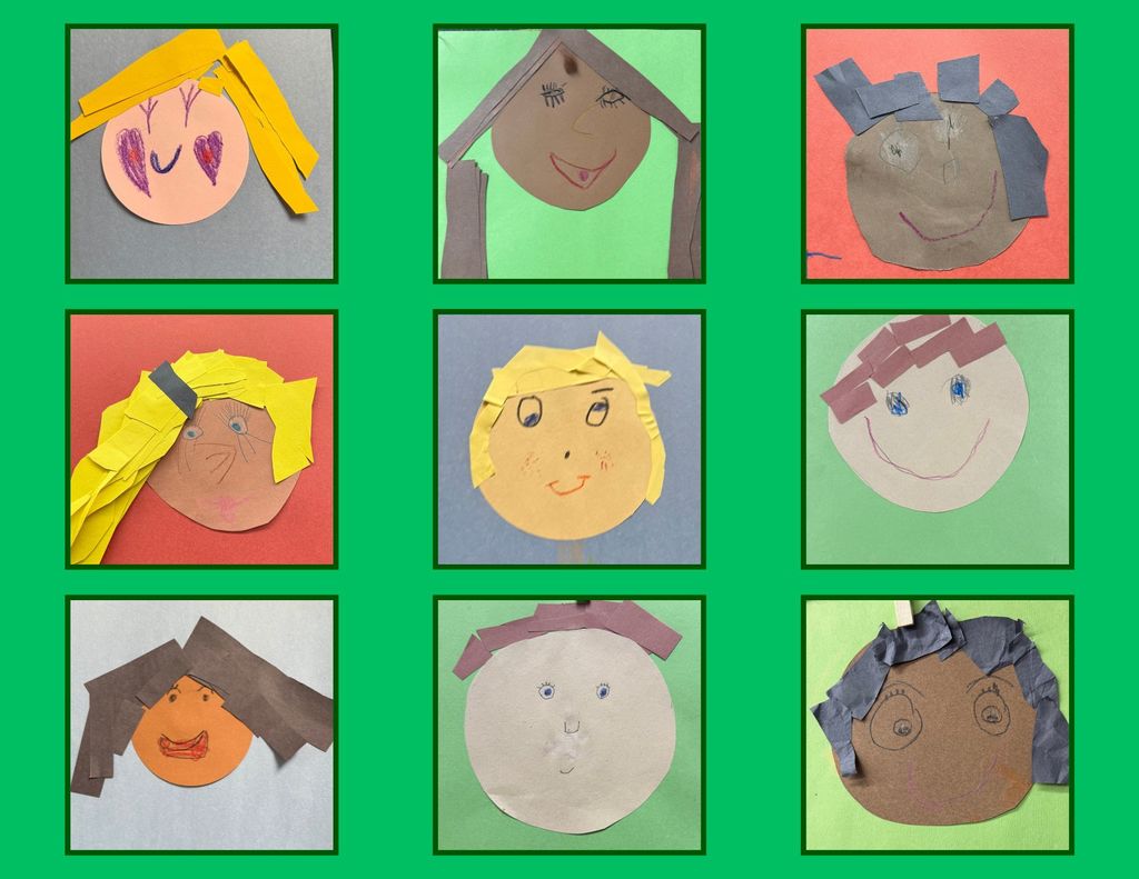 Kinder Self Portraits