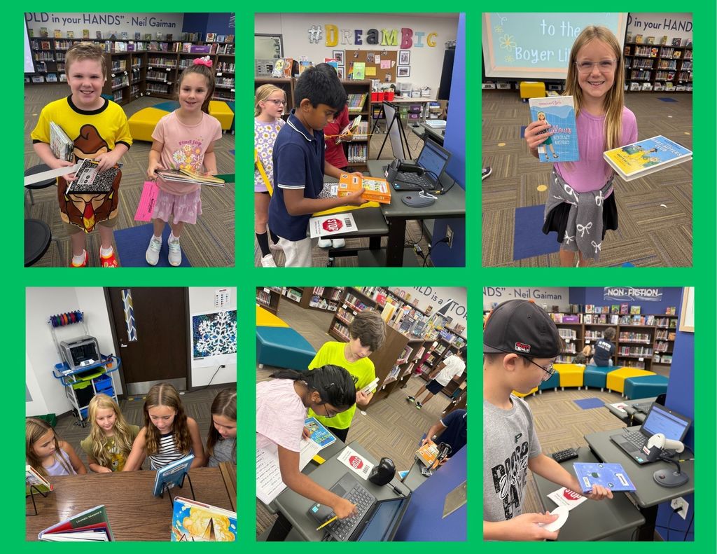 Beginning of the year in the library