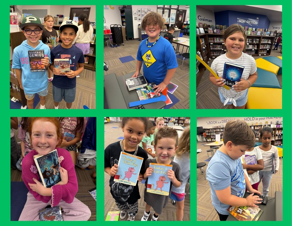 Beginning of the year in the library