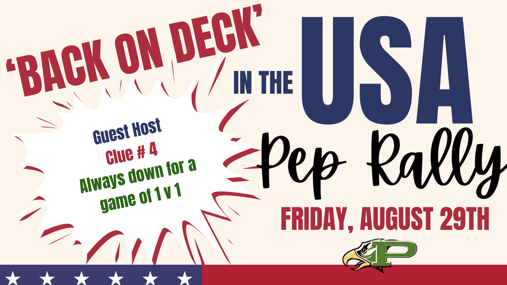 Clue #4 for our pep rally guest host: He is ALWAYS down for a game of 1 v 1!
