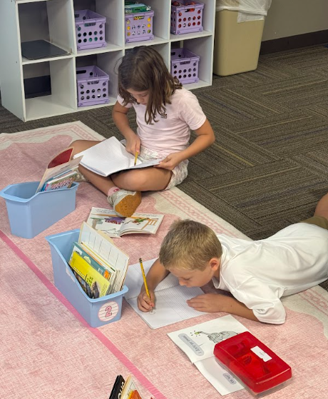 First Grader Writers
