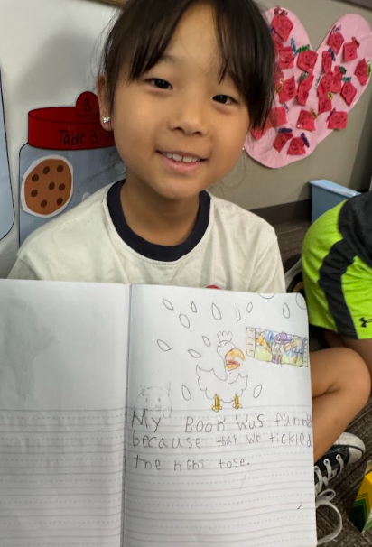 First Grader Writers