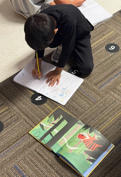 First Grader Writers