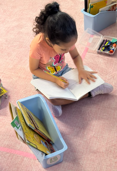 First Grader Writers