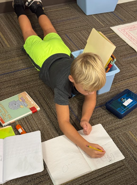 First Grader Writers