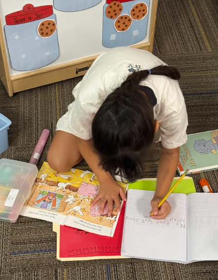 First Grader Writers