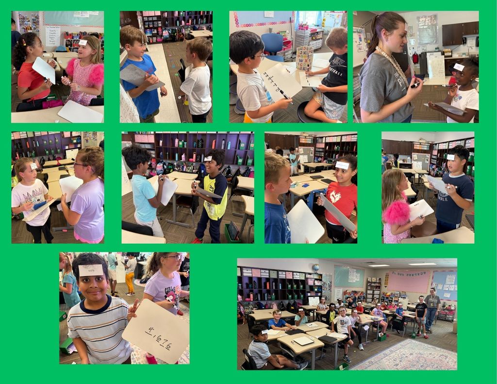 Place Value Headbands Game