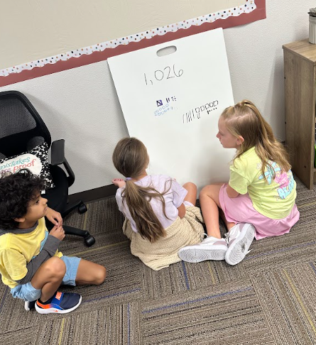 Mrs. Heaton’s class had so much fun learning how to represent numbers in flexible ways! 