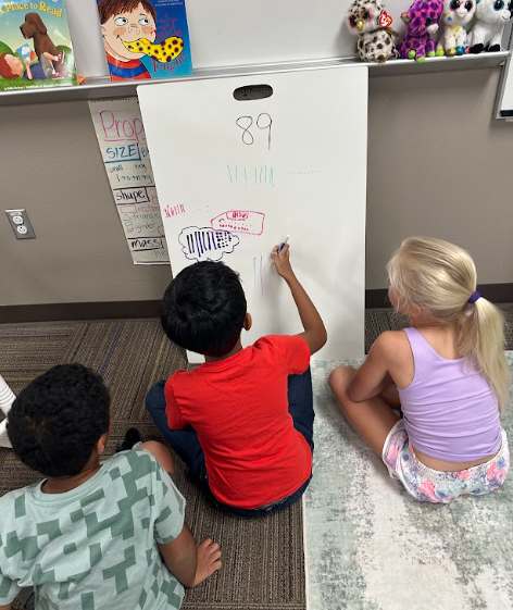Mrs. Heaton’s class had so much fun learning how to represent numbers in flexible ways! 