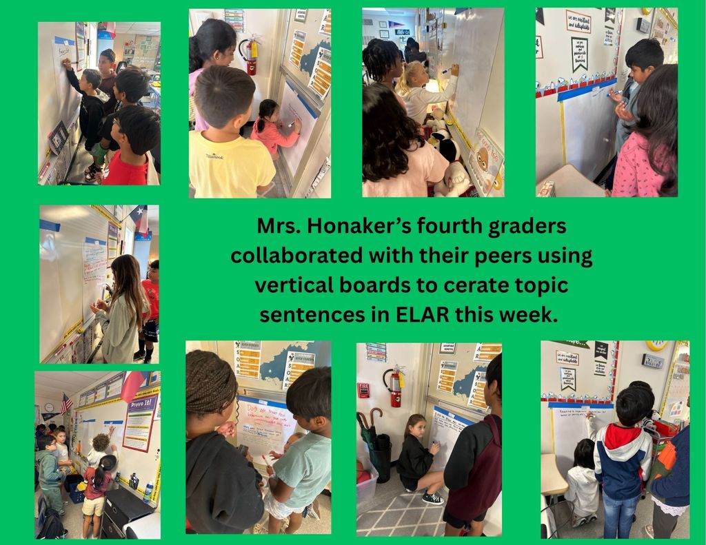 Fourth grade vertical boards