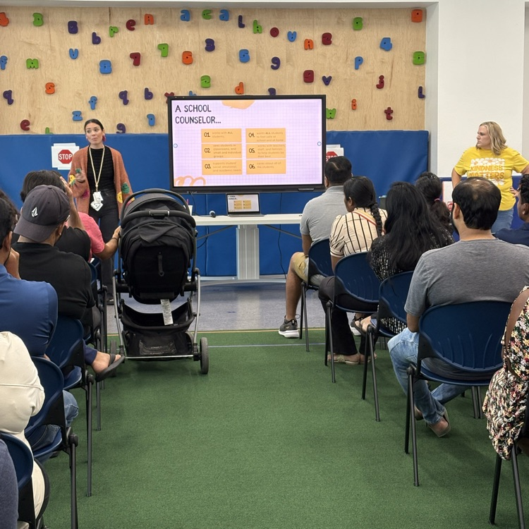 Mrs. McAfee presents to families