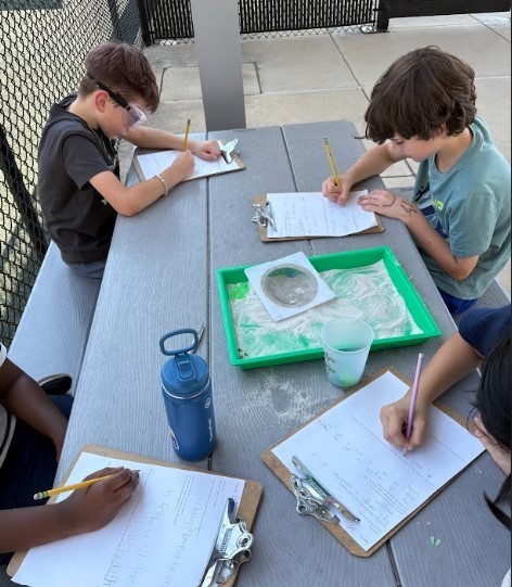 4th graders became scientists today! They used all kinds of tools to discover how to separate mixed-up matter.