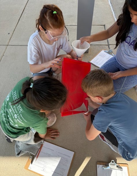 4th graders became scientists today! They used all kinds of tools to discover how to separate mixed-up matter.