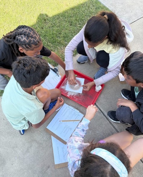 4th graders became scientists today! They used all kinds of tools to discover how to separate mixed-up matter.