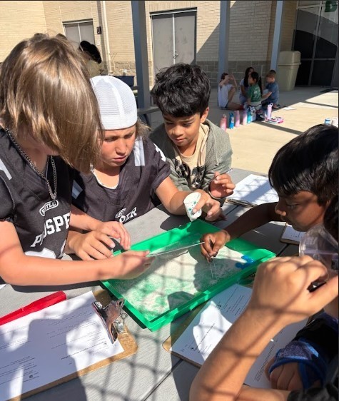 4th graders became scientists today! They used all kinds of tools to discover how to separate mixed-up matter.