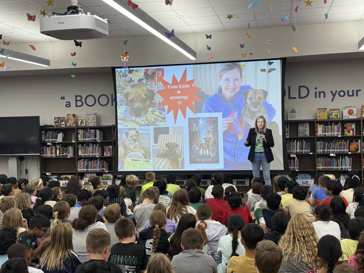 McCall Hoyle author visit.