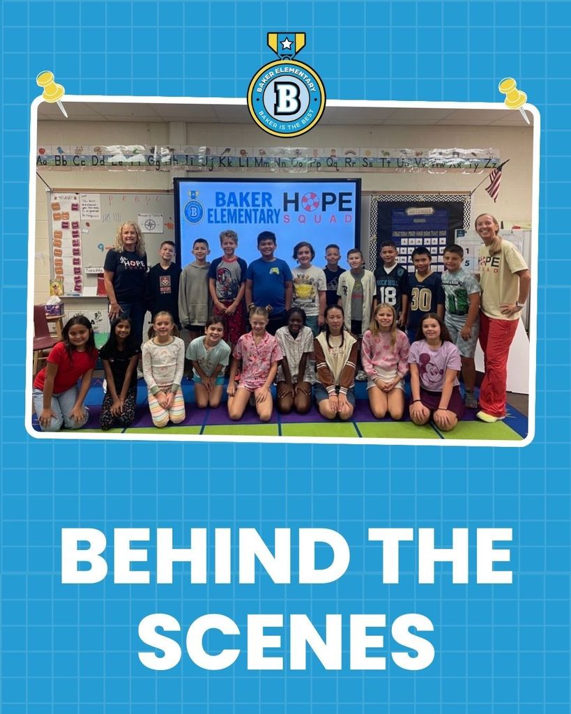 Baker Elementary Junior Hope Squad
