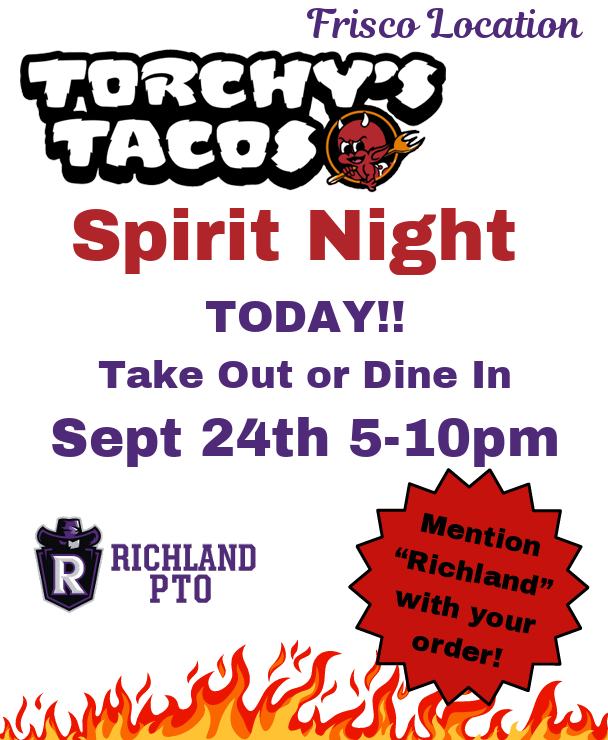 Torchy's Spirit Night