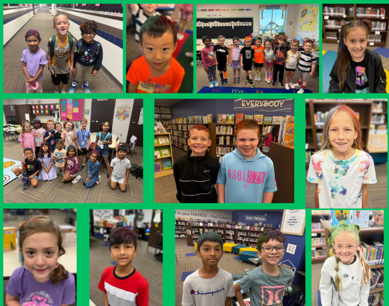 Crazy sock and hair day